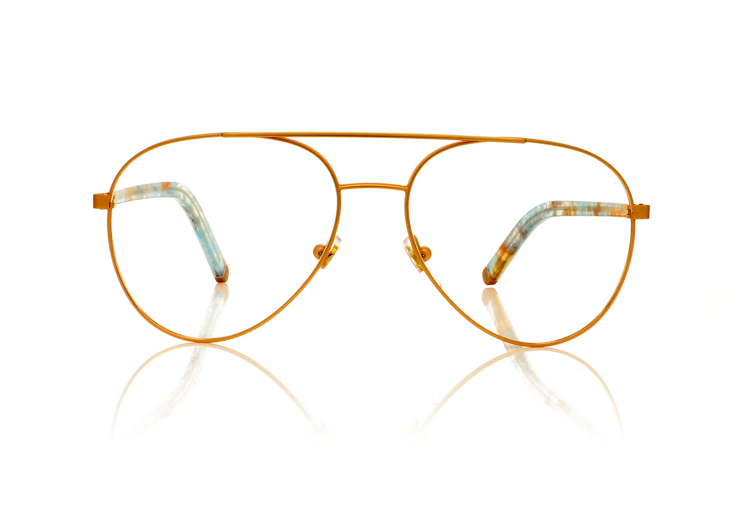 RETROSUPERFUTURE Numero 34 GSG Oro Rosa (rose gold) Glasses - Front