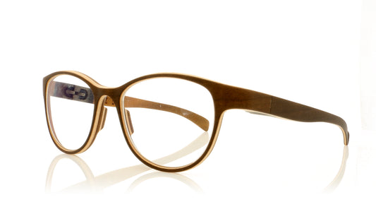 ROLF Spectacles Ace 98 Light Brown Glasses - Angle