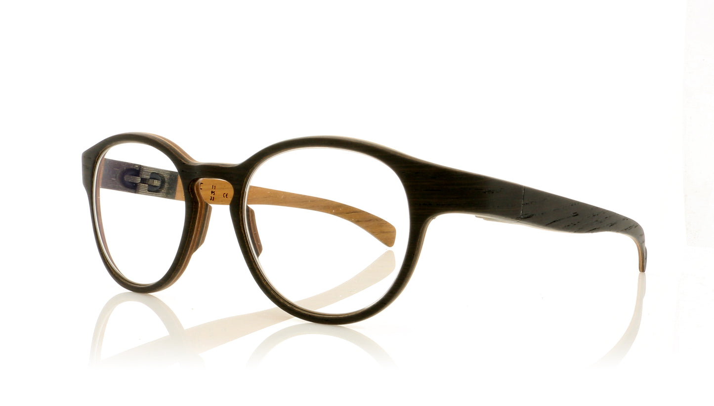 ROLF Spectacles Admiral 93 Dark Brown Glasses - Angle
