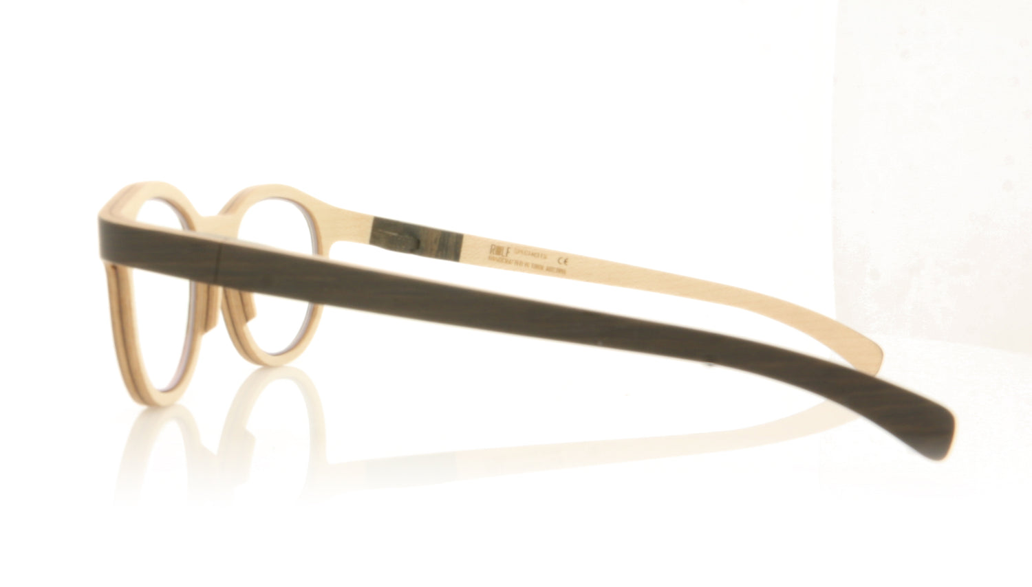ROLF Spectacles Olympia 5 Dark Brown Glasses - Side