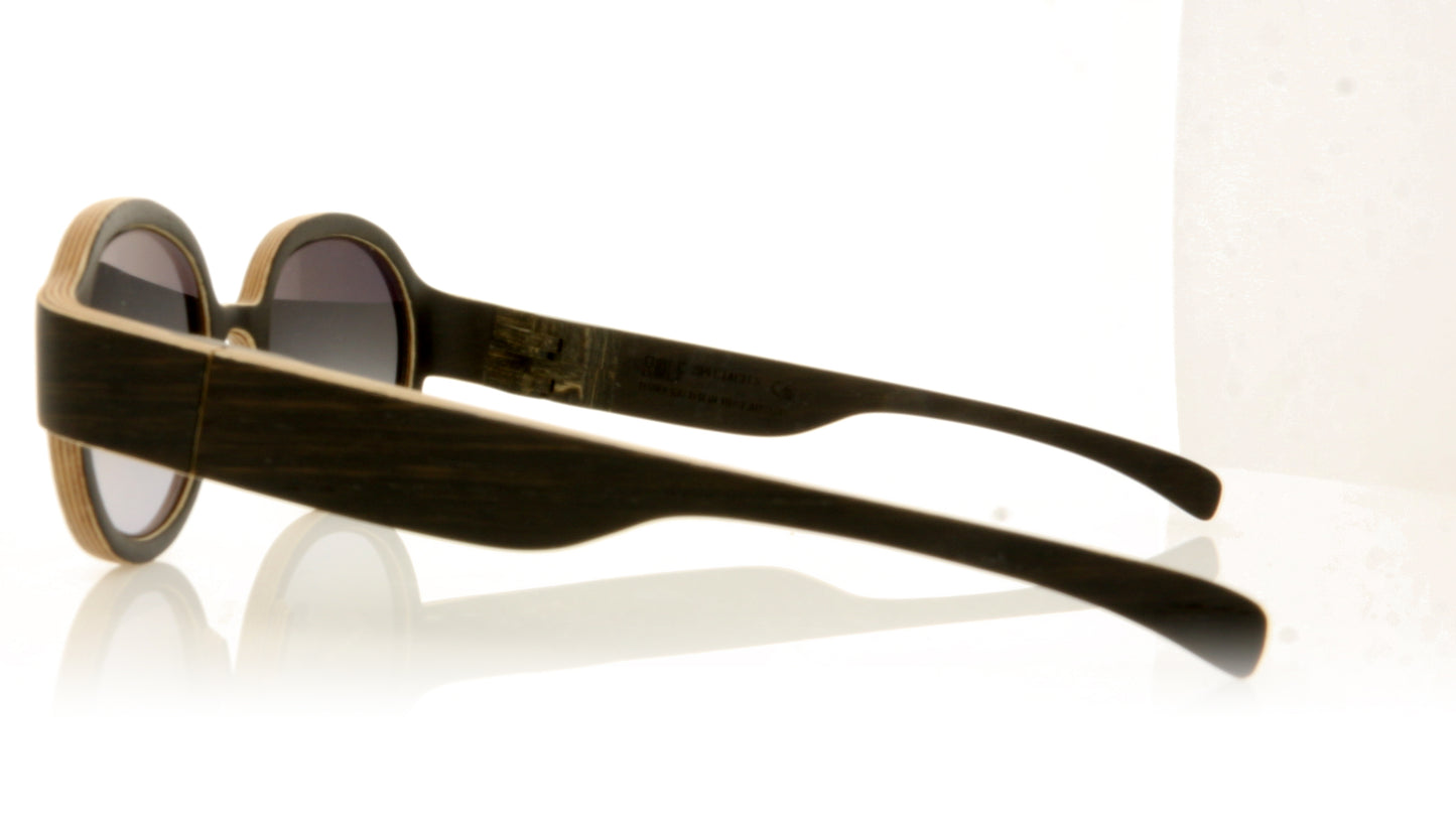 ROLF Spectacles Pennant 56 Dark Brown Glasses - Side