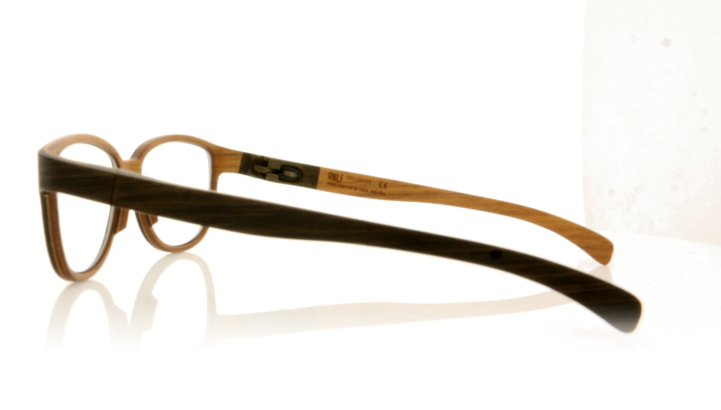 ROLF Spectacles Princess 93 Dark Brown Glasses - Side