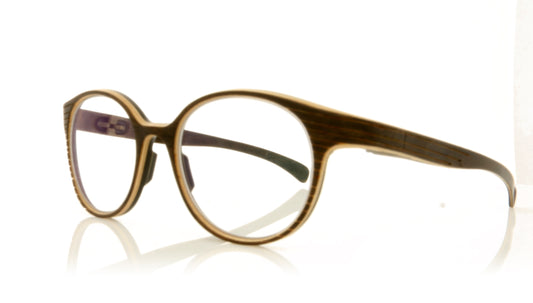 ROLF Spectacles Tigre 203 Dark Brown Glasses - Angle