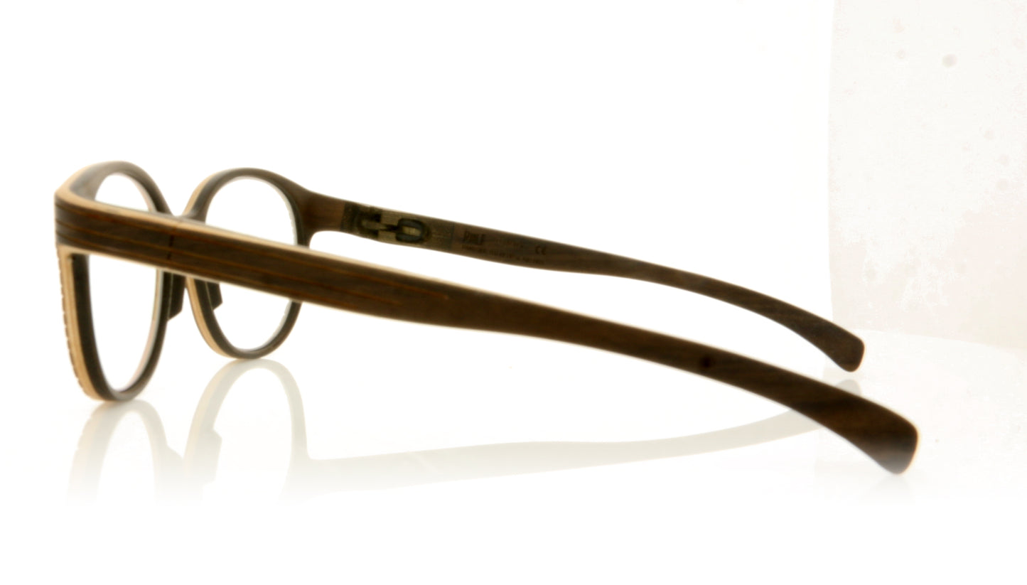 ROLF Spectacles Tigre 203 Dark Brown Glasses - Side