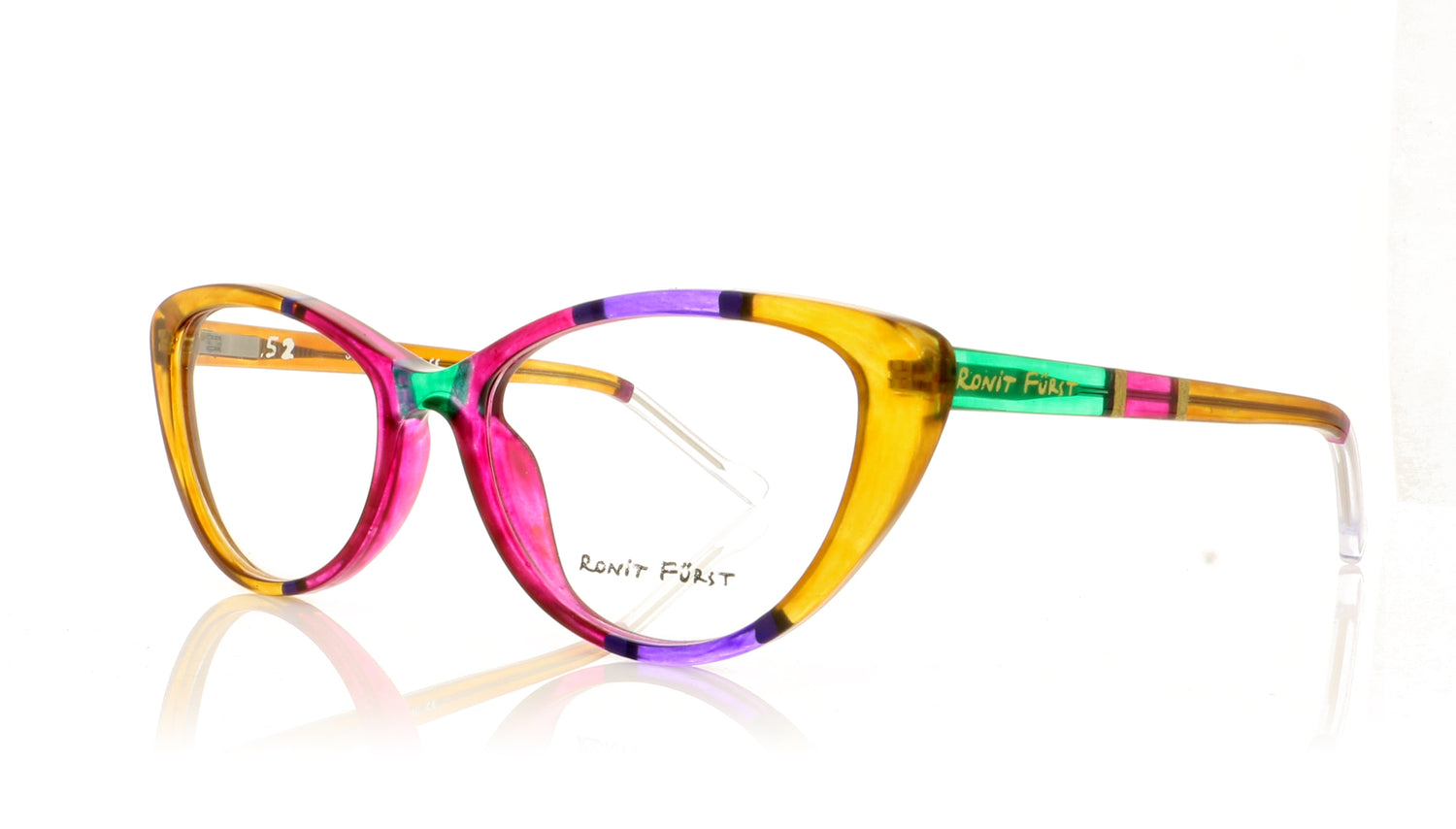 Ronit Furst RF3472 52 Mixed Glasses - Angle