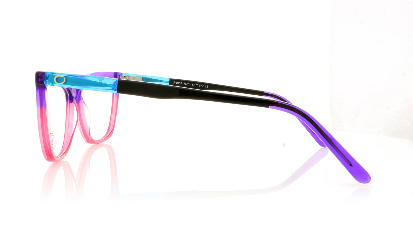 Ronit Furst P1907 R75 Purple Mix Glasses - Side