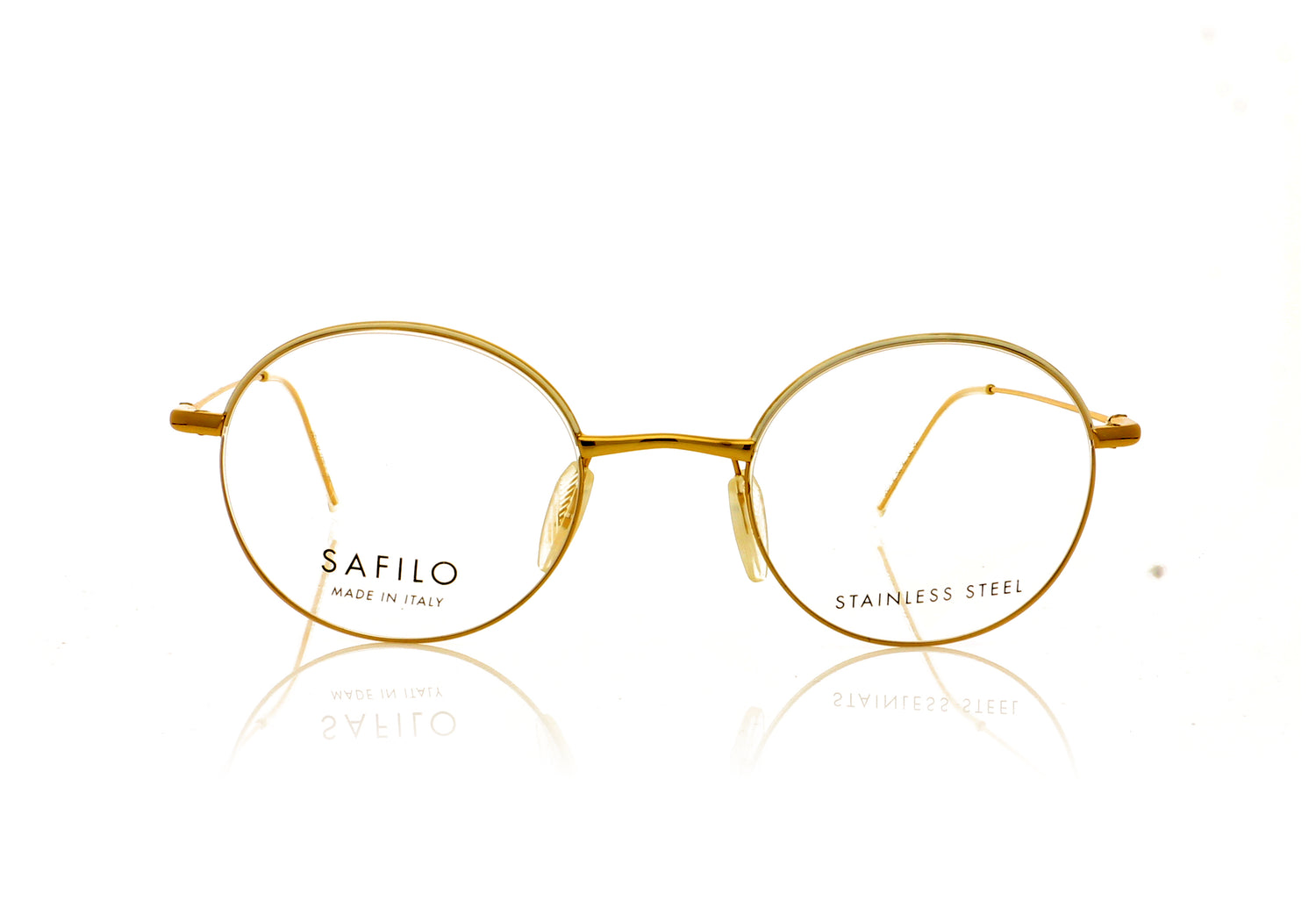 Safilo Linea 04 J5G Gold Glasses - Front