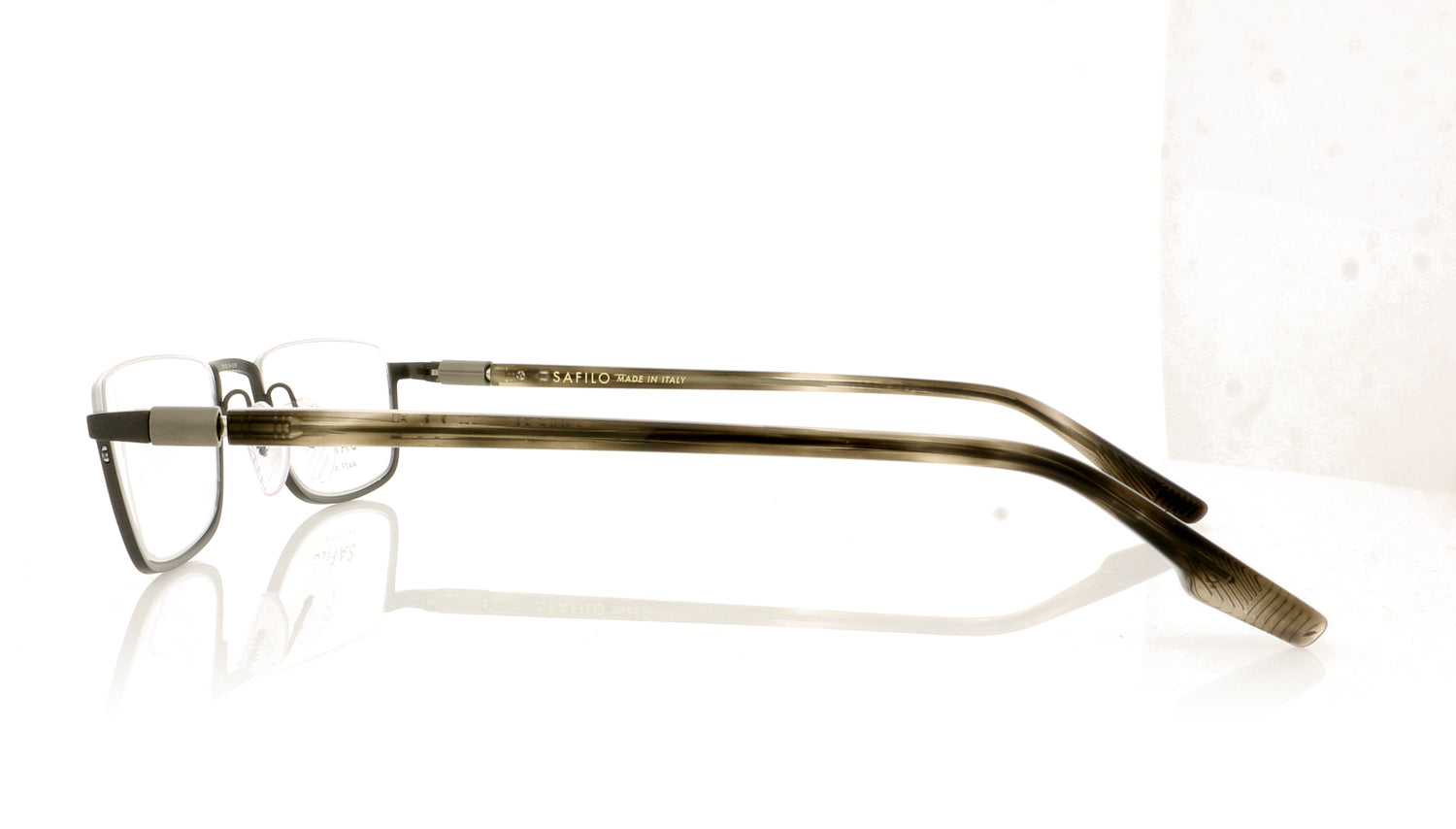 Safilo Occhio 01 R80 Dark Ruthenium Glasses - Side