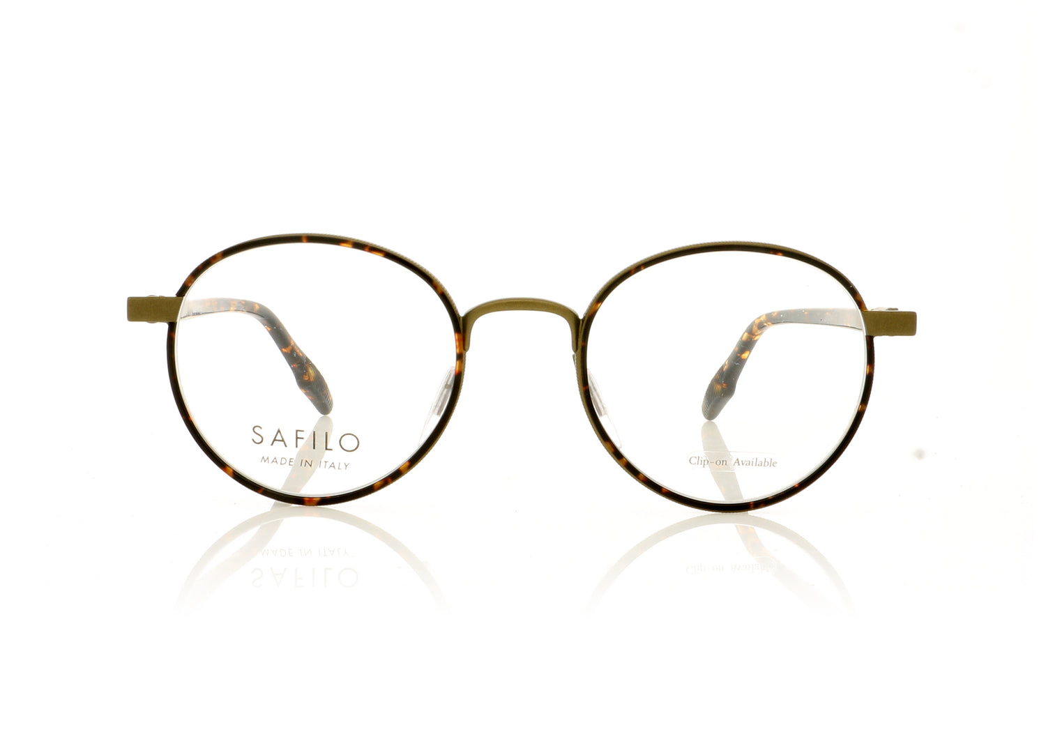 Safilo Sagoma 02 4QK Red Havana Glasses - Front