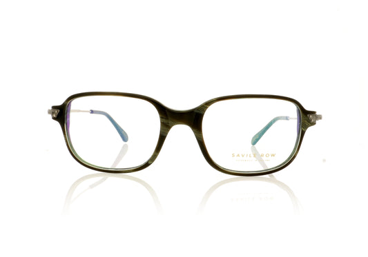 Savile Row Affie 119 Marble Green Glasses - Front