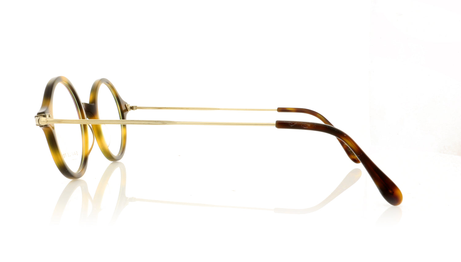Savile Row Bond Tort Tortoise Glasses - Side