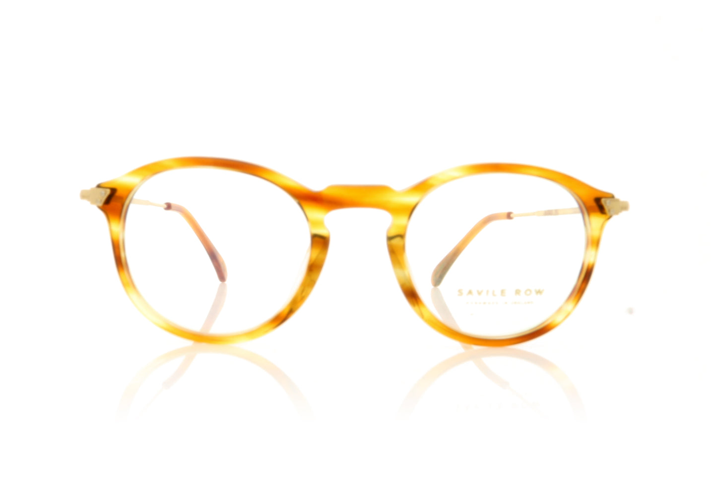 Savile Row Drury AL Autumn Leaf Glasses - Front