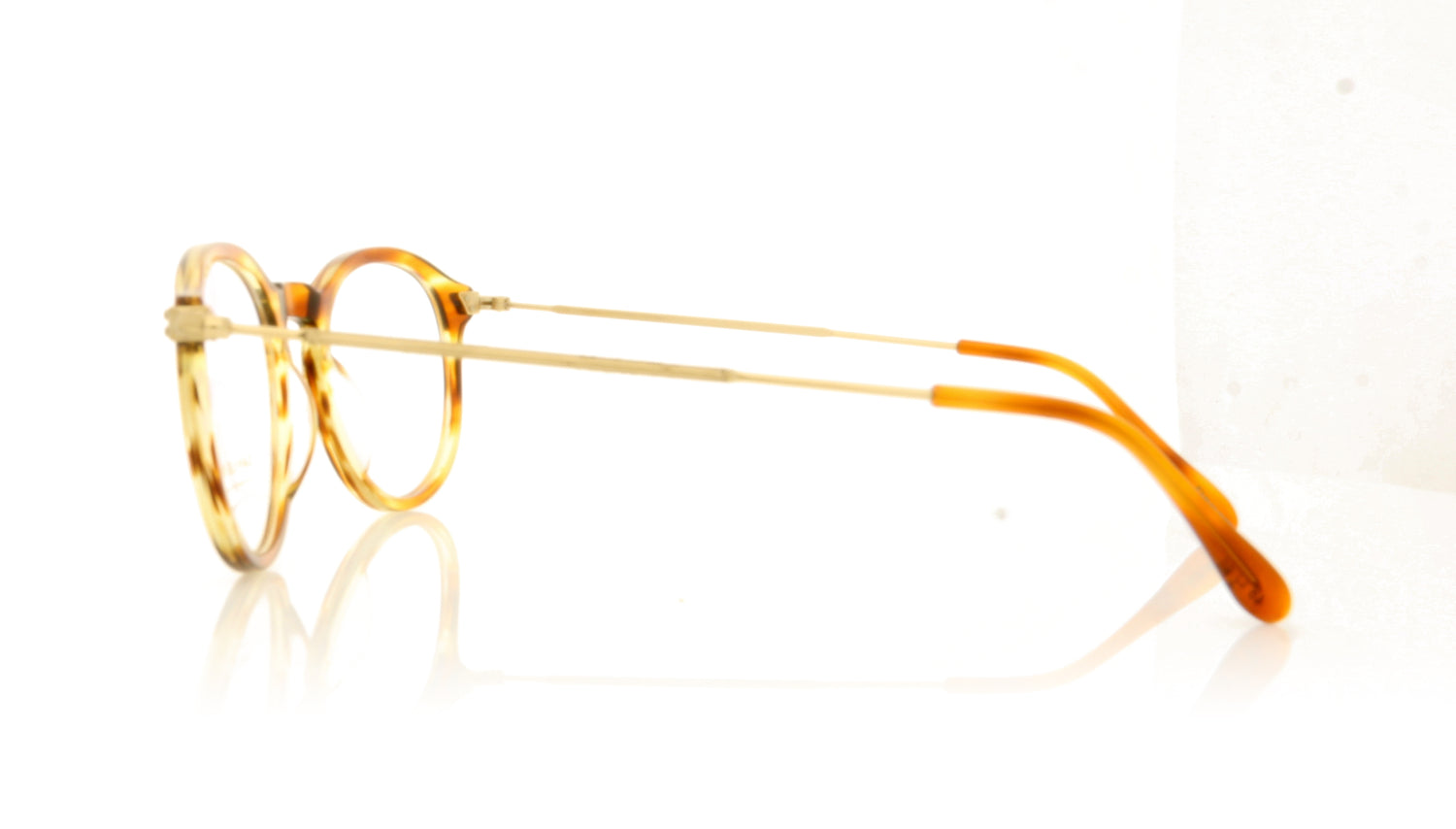 Savile Row Drury AL Autumn Leaf Glasses - Side