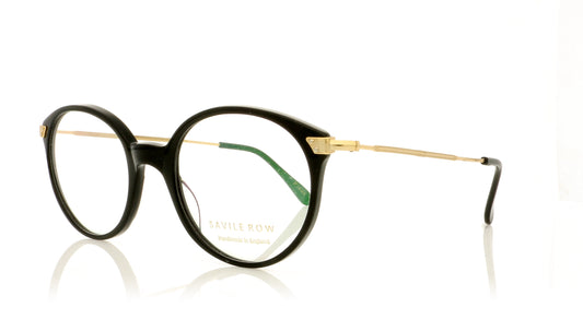 Savile Row Fleet BLK Black Glasses - Angle