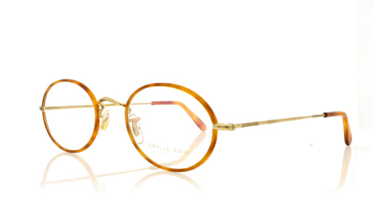 Savile Row Orford GLDB Gold Glasses - Angle