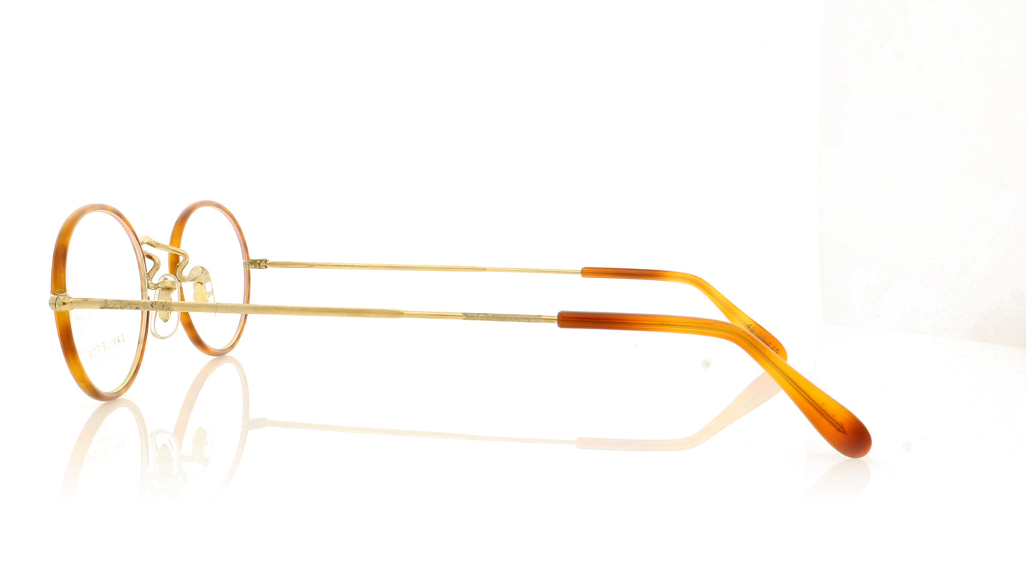Savile Row Orford GLDB Gold Glasses - Side