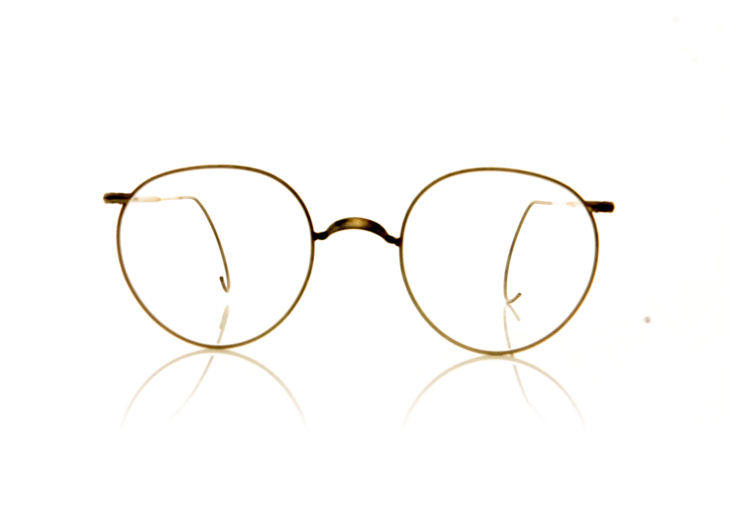 Savile Row Panto Curl Rhodium Curl Rhodium Glasses - Front