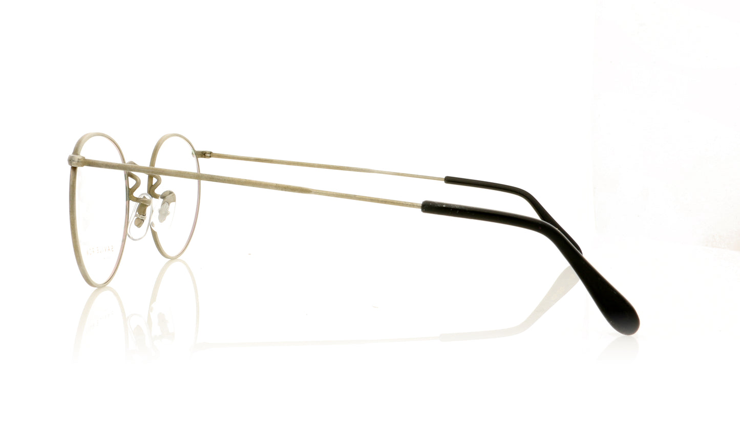 Savile Row Panto MR Matt Rhodium Glasses - Side