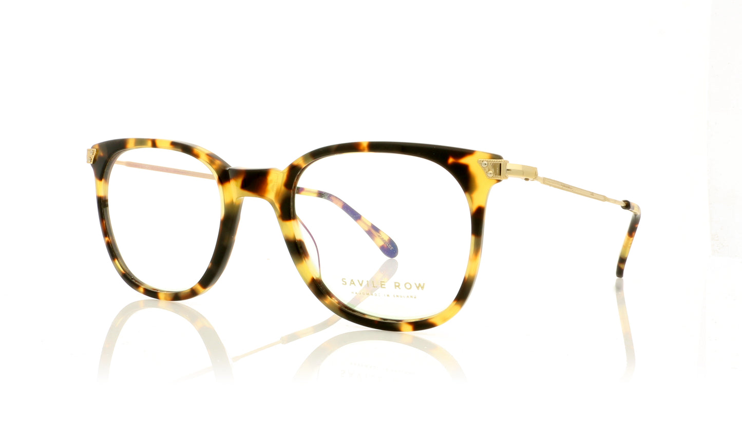 Savile Row Parker 228 Tortoise Glasses - Angle