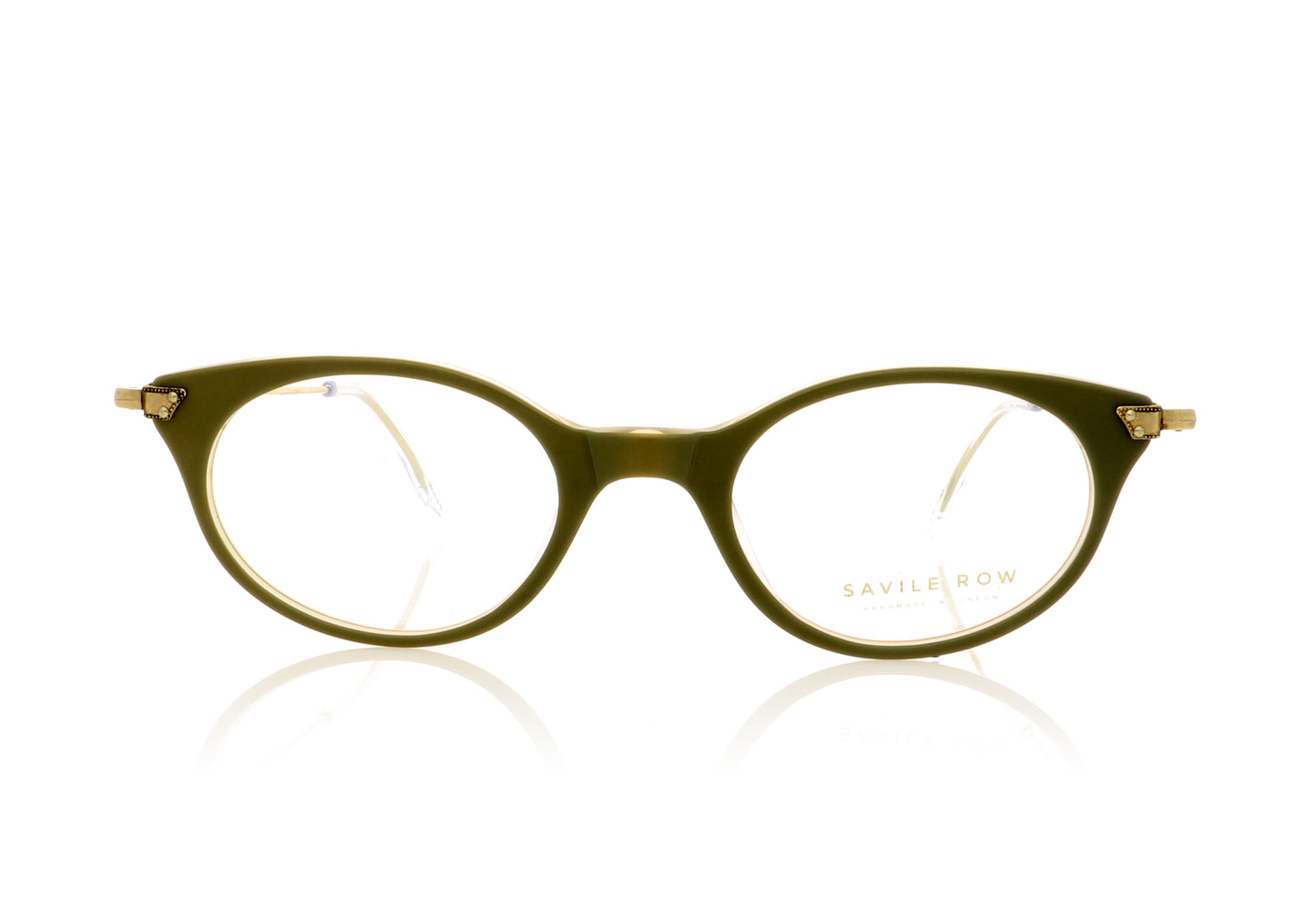 Savile Row Sloan SG Shale Gold Glasses - Front