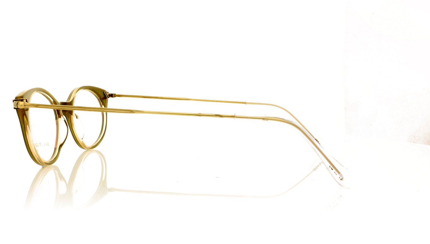 Savile Row Sloan SG Shale Gold Glasses - Side