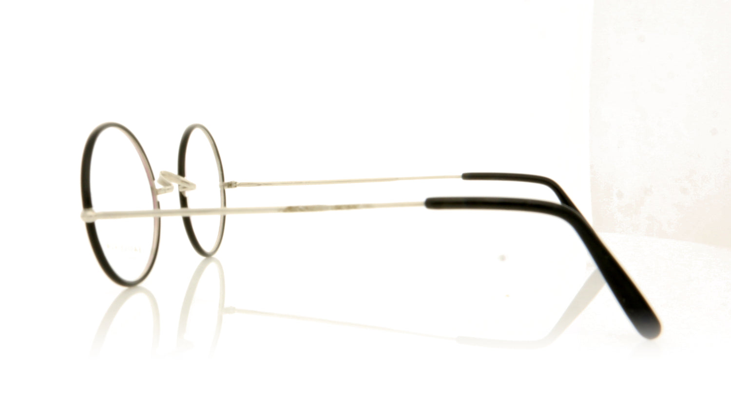 Savile Row Warwick Rhodium Rhodium Glasses - Side
