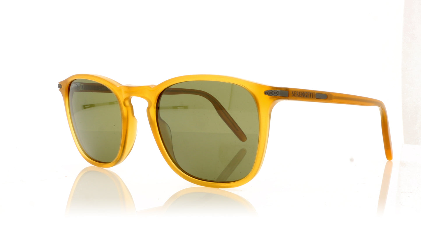 Serengeti Delio 8855 SH Shiny Honey Sunglasses - Angle