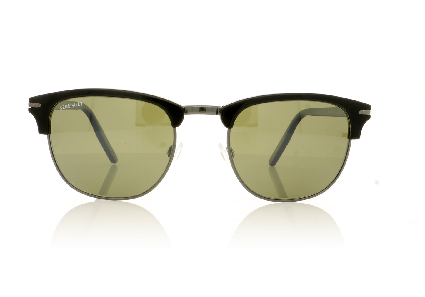 Serengeti Alray 8943 SBLK Shiny Black Sunglasses - Front