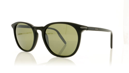 Serengeti Arlie 8935 Shiny Black Sunglasses - Angle