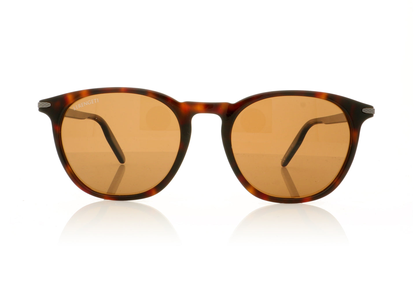 Serengeti Arlie 8937 Shiny Dark Havana Sunglasses - Front