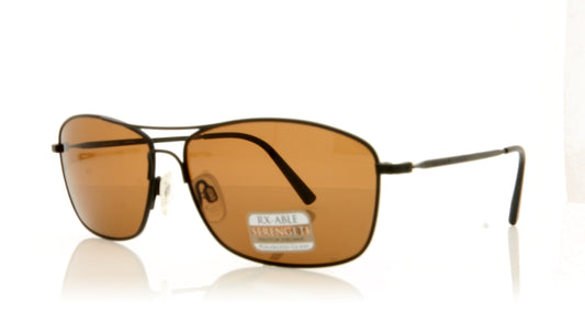 Serengeti Corleone 8416 Brown Sunglasses - Angle