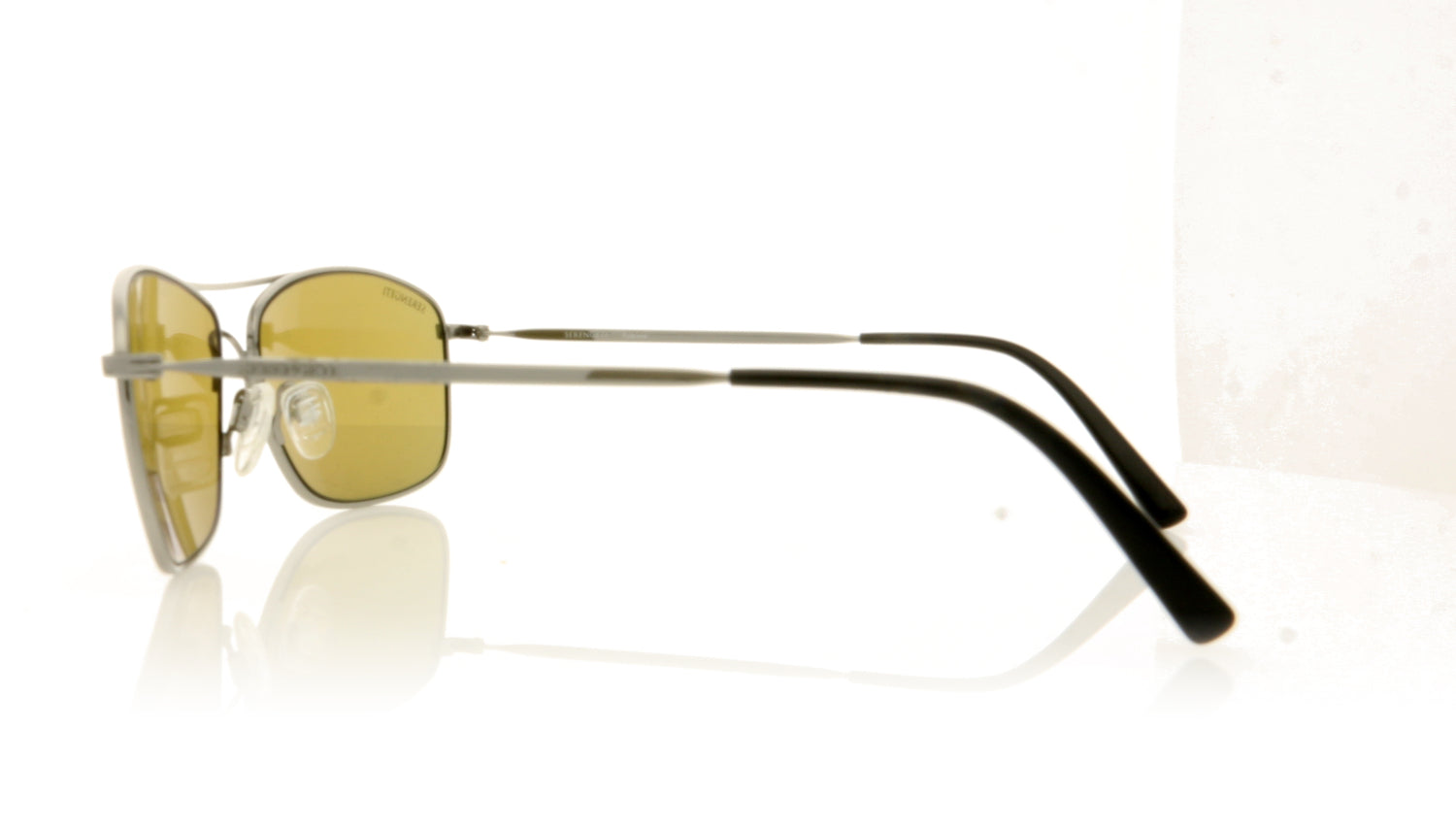 Serengeti Corleone Grey Blue Grey Blue Sunglasses - Side