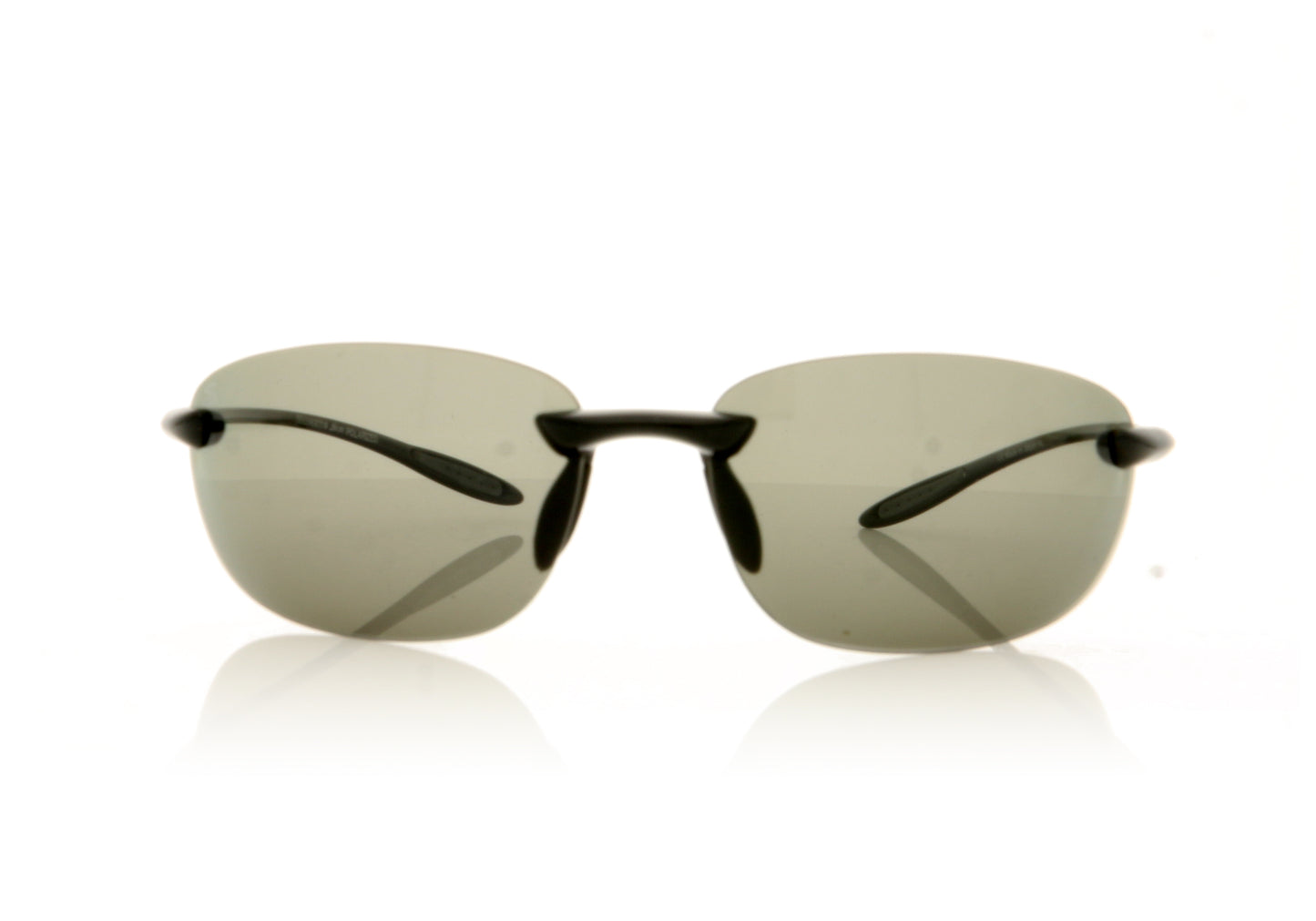 Serengeti Nuvino 7318 Shiny Black Shiny Black Sunglasses - Front