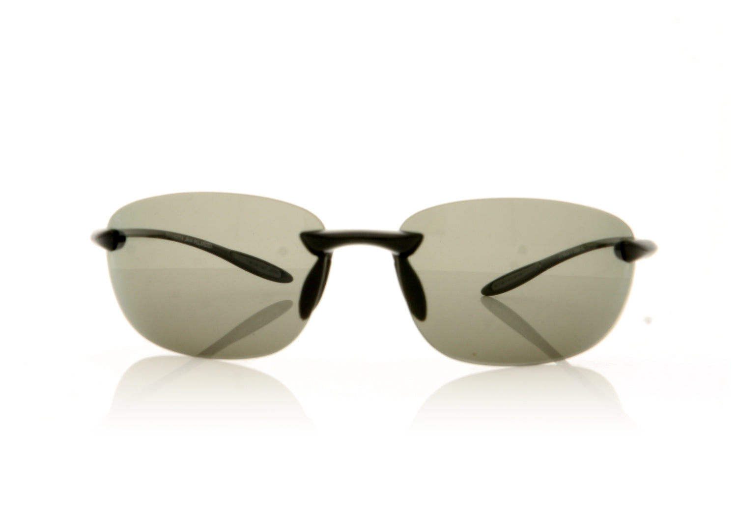 Serengeti Nuvino 7318 Shiny Black Shiny Black Sunglasses - Front