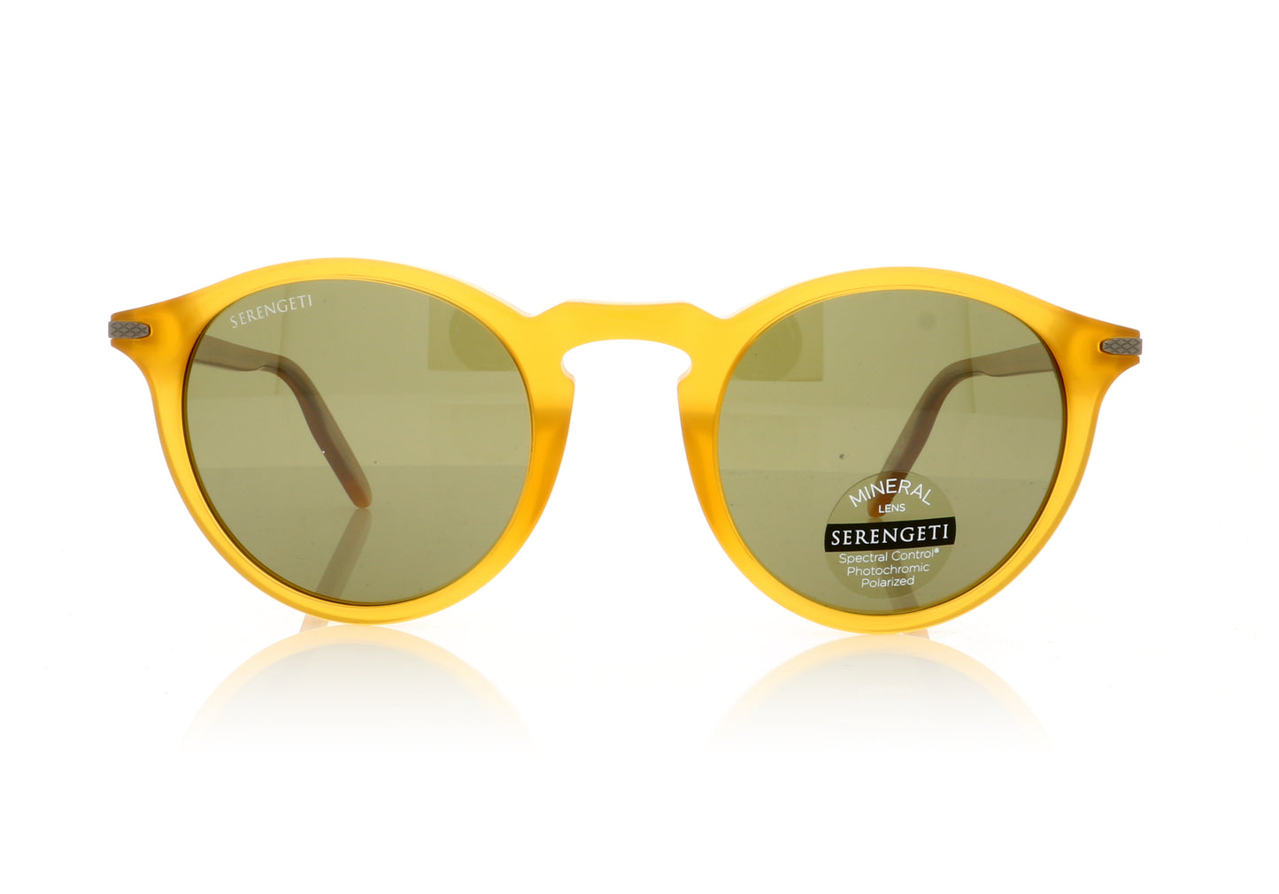 Serengeti Raffaele 8951 Shiny Honey Sunglasses - Front