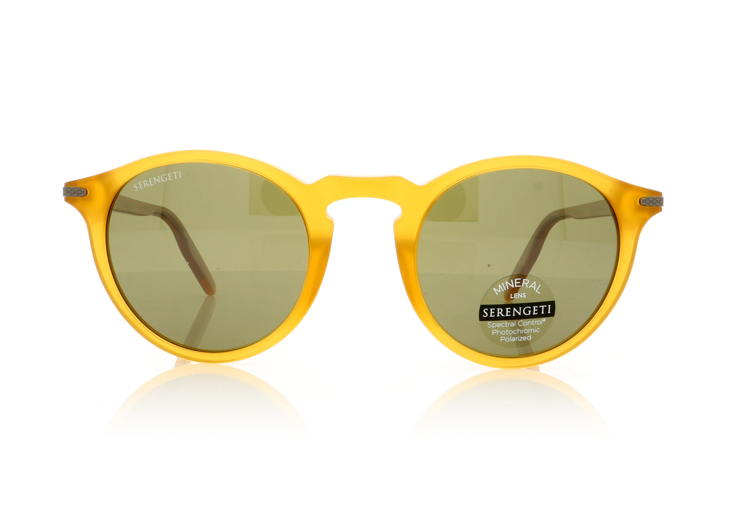 Serengeti Raffaele 8951 Shiny Honey Sunglasses - Front
