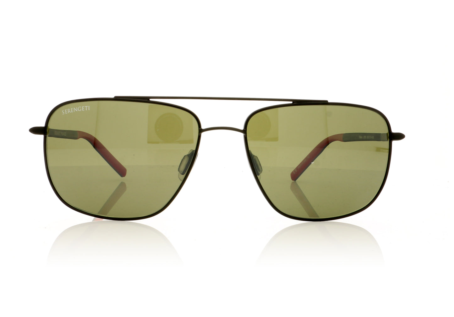Serengeti Tellaro 8818 Black Sunglasses - Front
