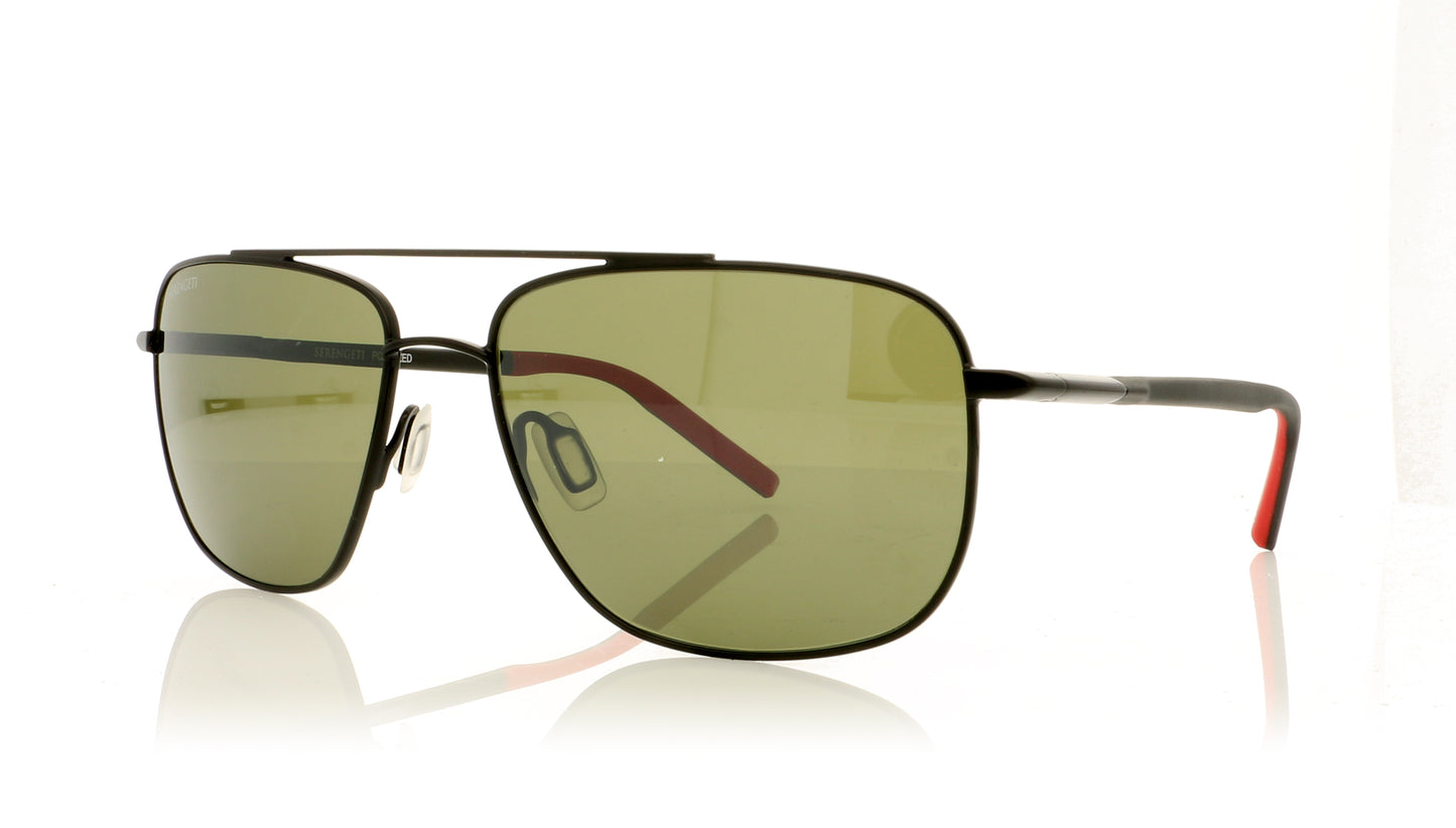 Serengeti Tellaro 8818 Black Sunglasses - Angle