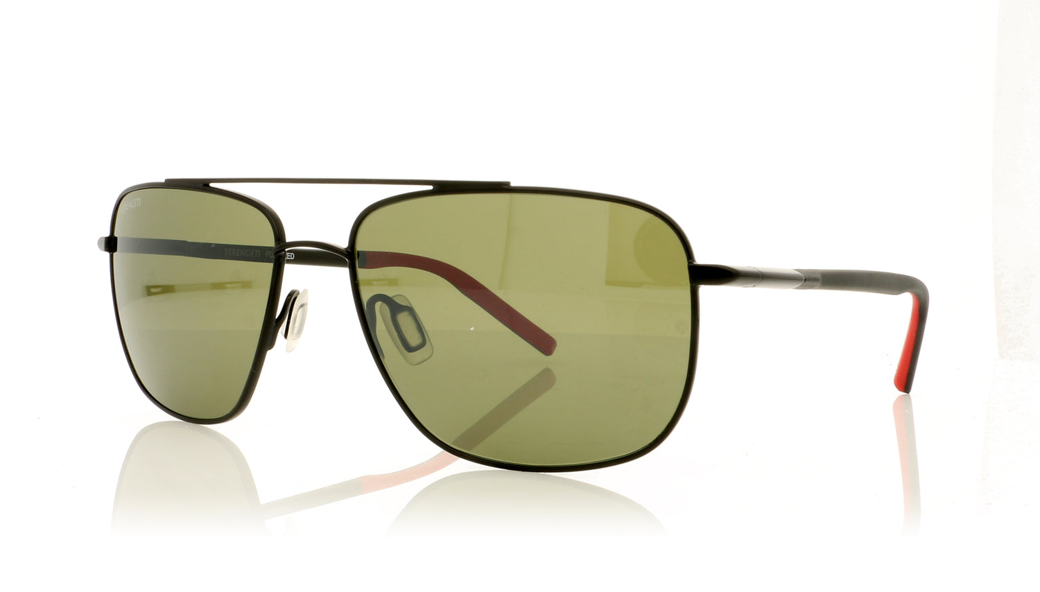 Serengeti Tellaro 8818 Black Sunglasses - Angle