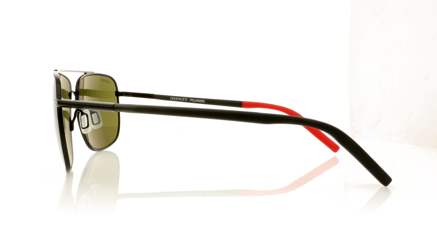 Serengeti Tellaro 8818 Black Sunglasses - Side