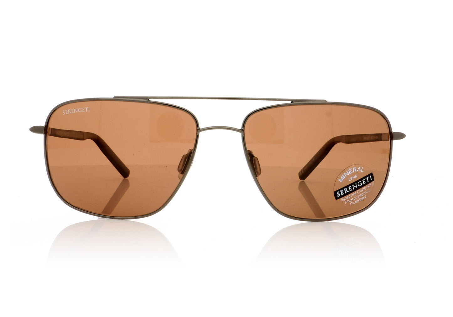 Serengeti Tellaro 8821 Brown Sunglasses - Front