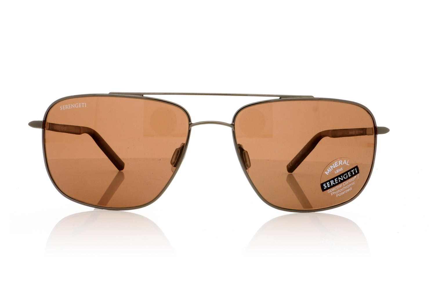 Serengeti Tellaro 8821 Brown Sunglasses - Front