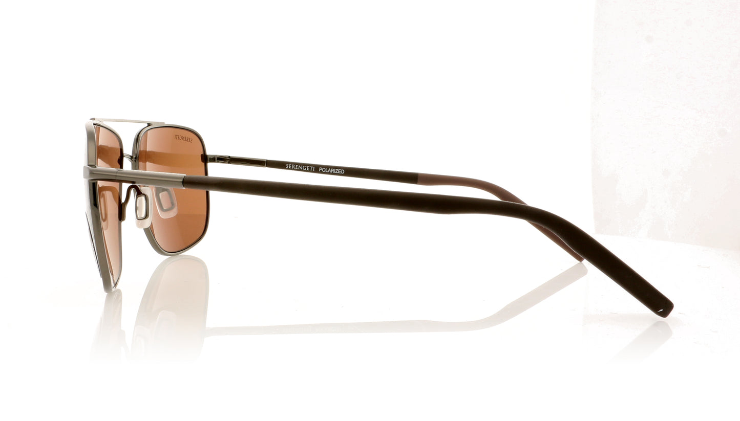 Serengeti Tellaro 8821 Brown Sunglasses - Side
