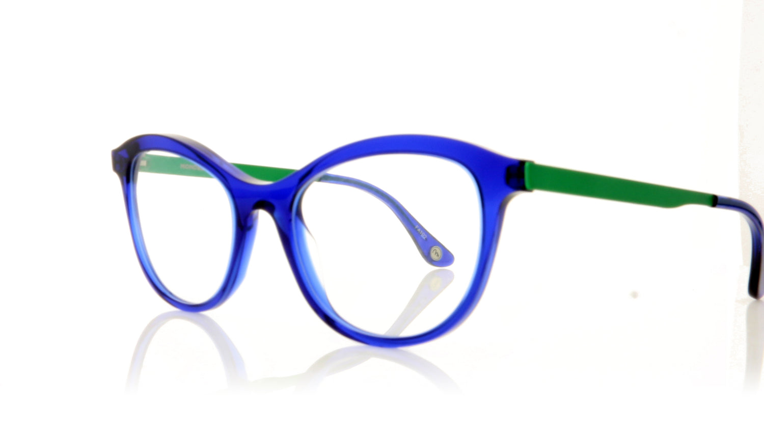 Soprattutto Capinera BLU/VE Blue Glasses - Angle