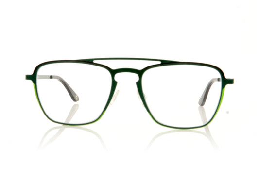 Soprattutto Cubi GRE Green Glasses - Front