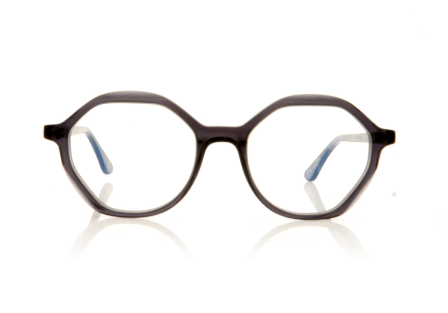 Soprattutto Hexagone Gris-L Grey Glasses - Front