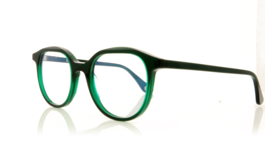 Soprattutto Ligne VERT Green Glasses - Angle