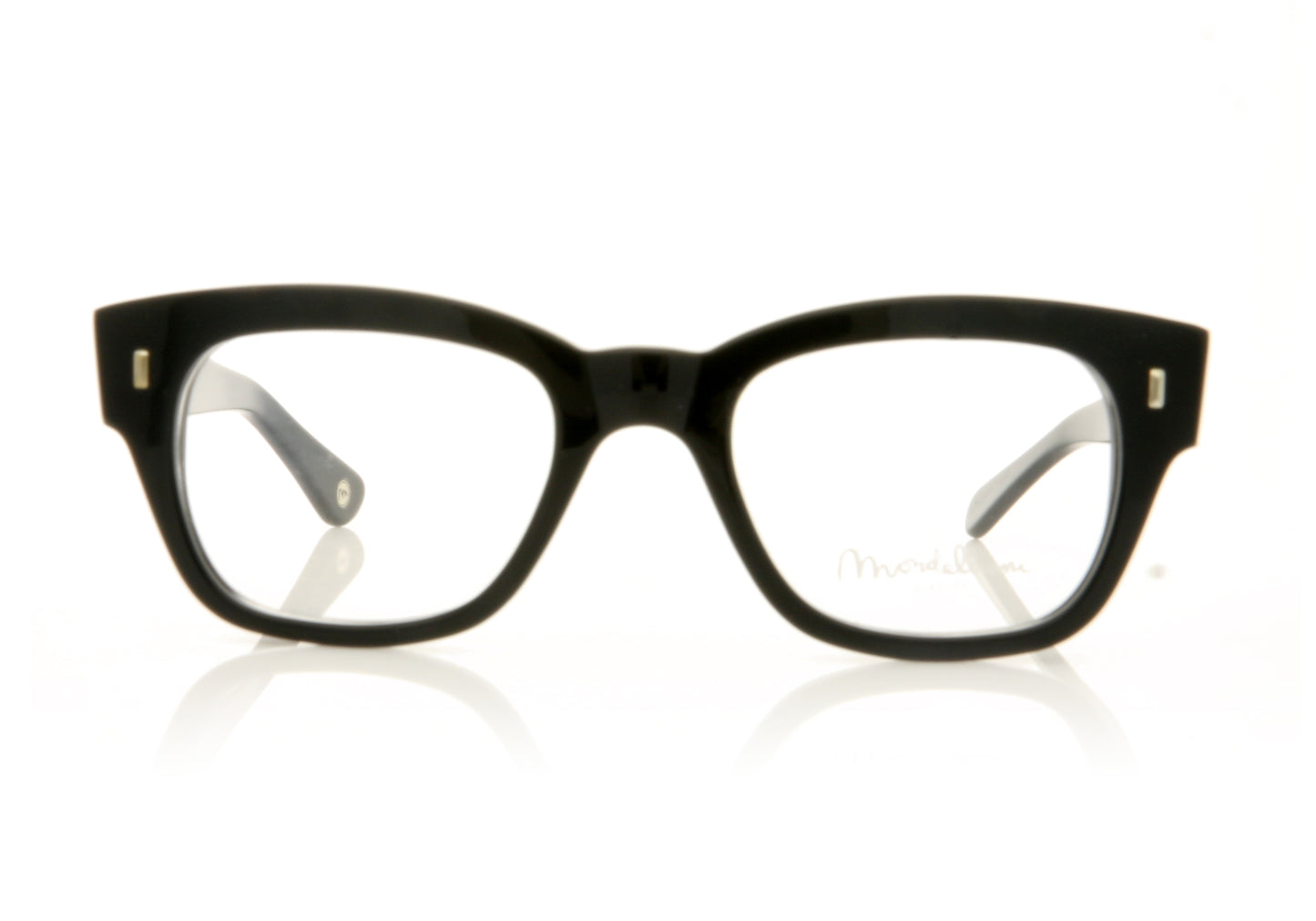 Soprattutto Mondelliani N.11 NERO Black Glasses - Front