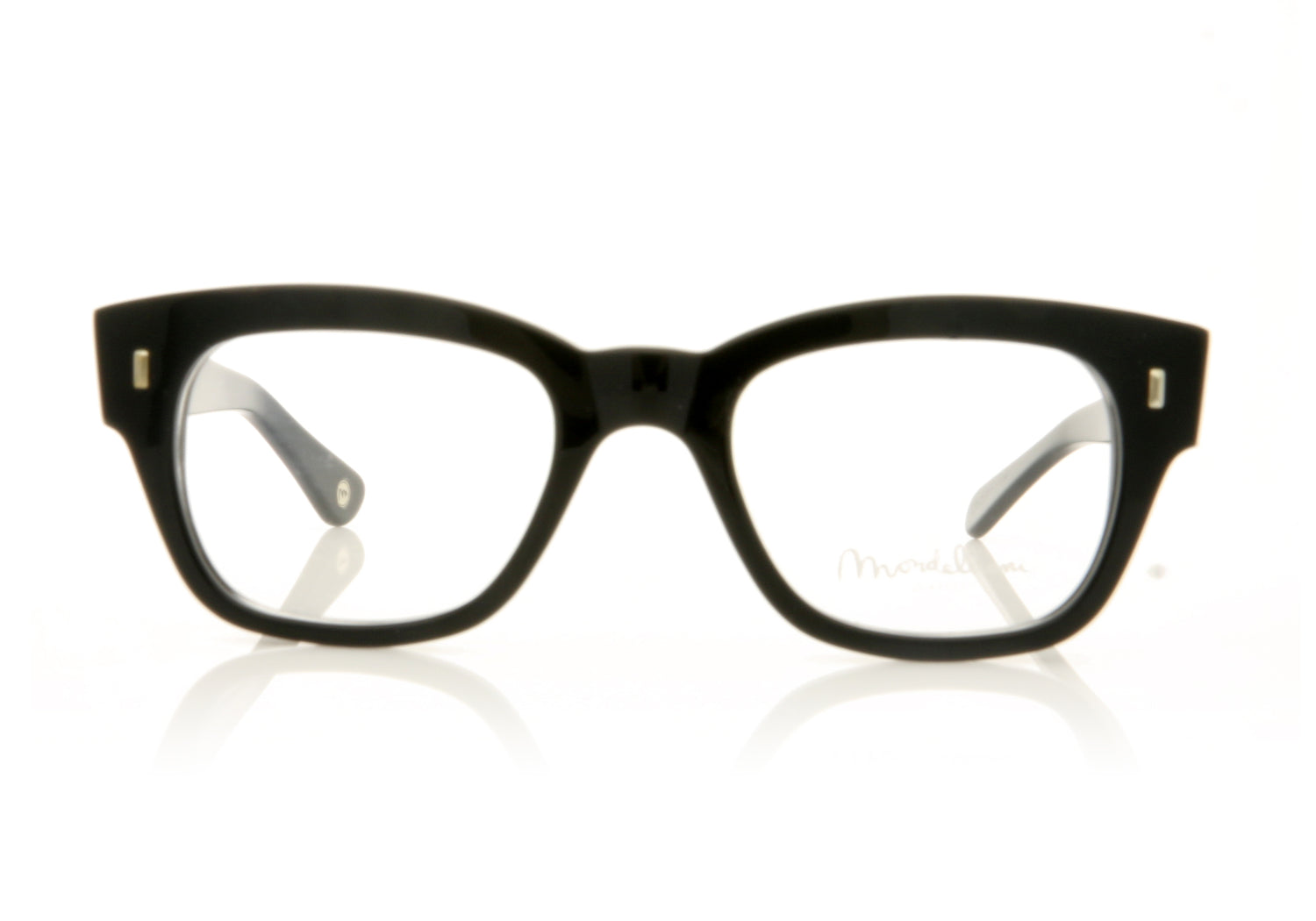 Soprattutto Mondelliani N.11 NERO Black Glasses - Front