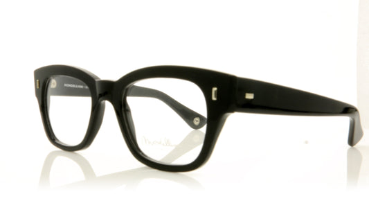 Soprattutto Mondelliani N.11 NERO Black Glasses - Angle